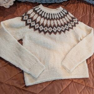 People Tree Effie Fairisle Jumper Sweater
